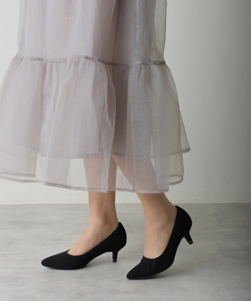 DEMETER(デメテル)の「5.5㎝ ポインテッドトゥ ピンヒール パンプス(パンプス・レディース・ブラック/ピンクゴールド/ガンメタ/ブラック系その他・21.5cm/22.0cm/22.5cm/23.5cm/24.5cm/23.0cm/24.0cm/25.0cm)」の17枚目の写真