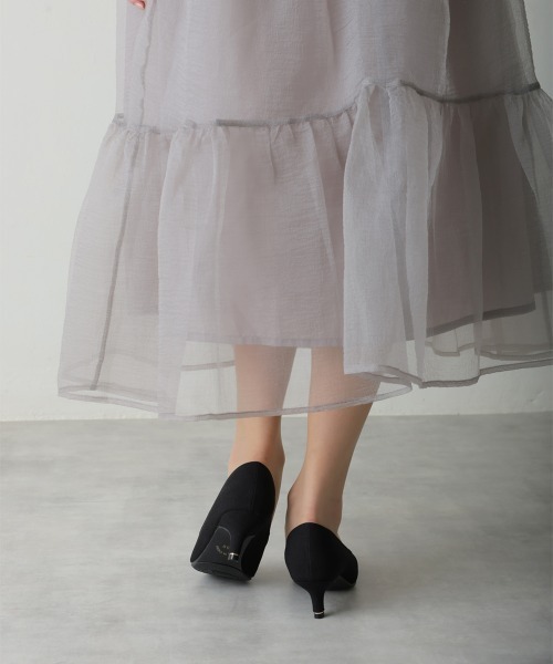 DEMETER(デメテル)の「5.5㎝ ポインテッドトゥ ピンヒール パンプス(パンプス・レディース・ブラック/ピンクゴールド/ガンメタ/ブラック系その他・21.5cm/22.0cm/22.5cm/23.5cm/24.5cm/23.0cm/24.0cm/25.0cm)」の18枚目の写真