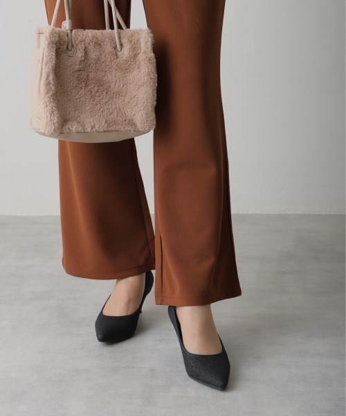 DEMETER(デメテル)の「5.5㎝ ポインテッドトゥ ピンヒール パンプス(パンプス・レディース・ブラック/ピンクゴールド/ガンメタ/ブラック系その他・21.5cm/22.0cm/22.5cm/23.5cm/24.5cm/23.0cm/24.0cm/25.0cm)」の21枚目の写真