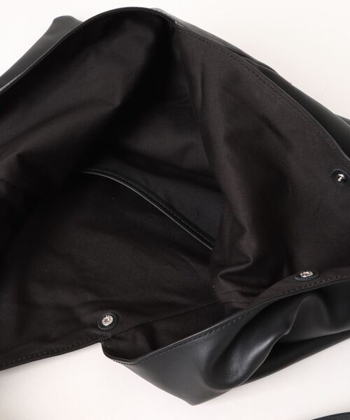 スロウ new sauvage wrap bag レザー ラップ バッグ 黒 new sauvage-wrap bag- | SLOW(スロウ) / バッグ トートバッグ