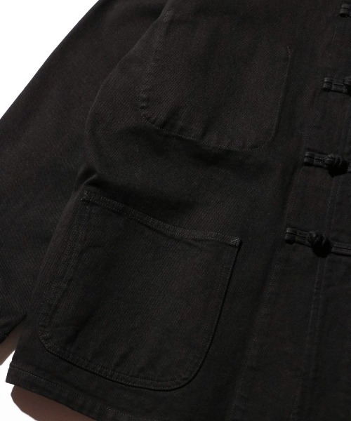 THRIFTY LOOK(スリフティールック)の「VULCAIN / ヴァルカン CHINA JACKET チャイナジャケット(その他トップス・メンズ・インディゴブルー/ブラック系その他/ブラック系その他2・LARGE/MEDIUM)」の14枚目の写真