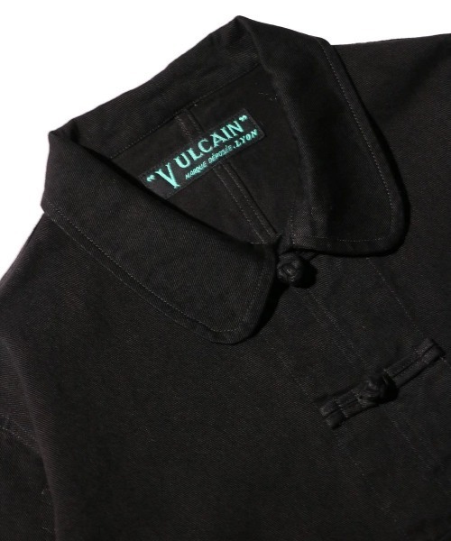 THRIFTY LOOK(スリフティールック)の「VULCAIN / ヴァルカン CHINA JACKET チャイナジャケット(その他トップス・メンズ・インディゴブルー/ブラック系その他/ブラック系その他2・LARGE/MEDIUM)」の8枚目の写真