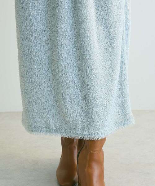 armonia（アルモニーア）の「armonia.シャギースカート（スカート・レディース・アイボリー/ブラック/ブルー・FREE）」の9枚目の写真