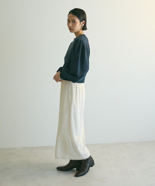 armonia（アルモニーア）の「armonia.シャギースカート（スカート・レディース・アイボリー/ブラック/ブルー・FREE）」の15枚目の写真