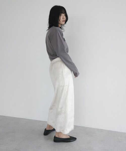 armonia（アルモニーア）の「armonia.シャギースカート（スカート・レディース・アイボリー/ブラック/ブルー・FREE）」の22枚目の写真