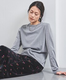 UNITED ARROWS | ラメ ロングスリーブ カットソー(Tシャツ/カットソー)