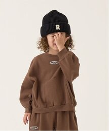 【セットアップ可能】【毛玉バイバイ裏起毛裏毛】切替えビッグスウェット