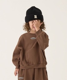 b・ROOM | 【セットアップ可能】【毛玉バイバイ裏起毛裏毛】切替えビッグスウェット(スウェット)