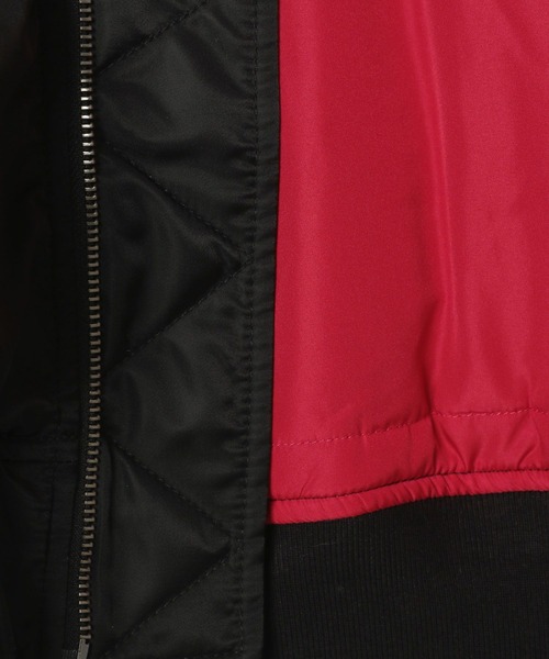 niko and...（ニコアンド）の「【WILLIAM B.ELIOTT】 2WAYMA-1（MA-1・レディース・ブラック/カーキ・MEDIUM/LARGE）」の9枚目の写真