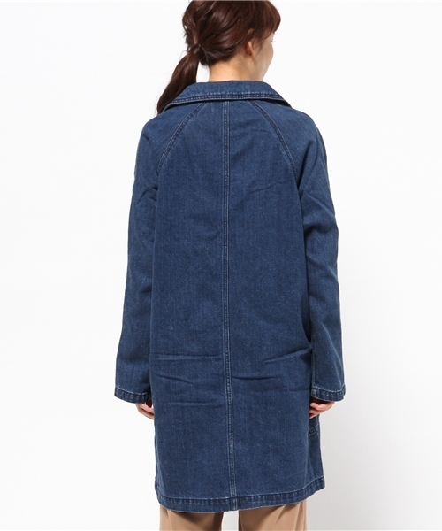 MOUSSY（マウジー）の「DENIM OVER JK（その他アウター・レディース・ブルー・FREE）」の4枚目の写真