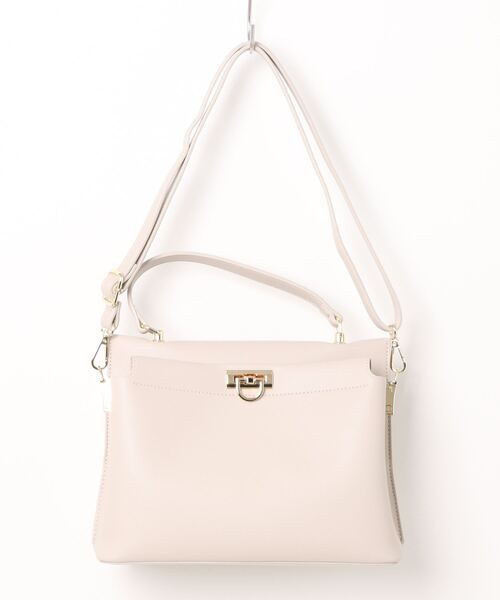 EDIT COLOGNE（エディットコロン）の「ワンハンドルバッグ（ハンドバッグ・レディース・ベージュ/ライトグリーン/ボルドー・ﾌﾘ-）」の2枚目の写真