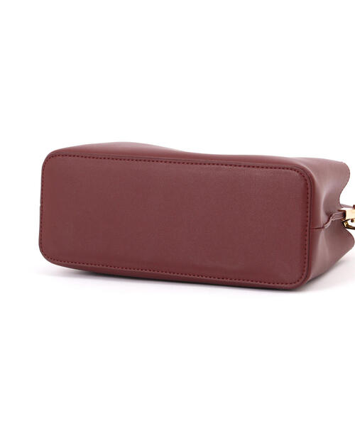 EDIT COLOGNE（エディットコロン）の「ワンハンドルバッグ（ハンドバッグ・レディース・ベージュ/ライトグリーン/ボルドー・ﾌﾘ-）」の12枚目の写真