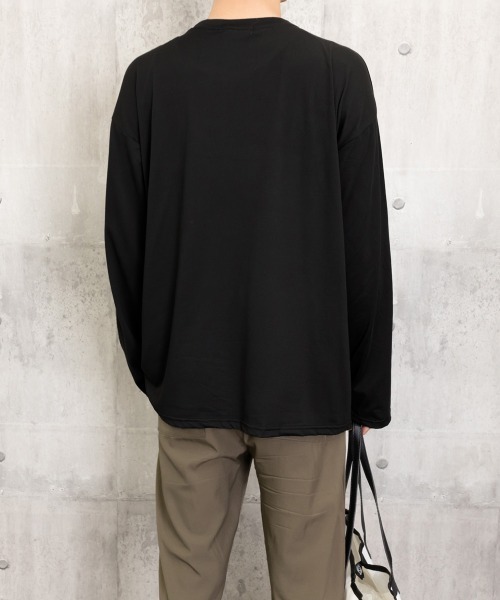 aeae トップス カットソー ロンT 長袖 BLACK 黒 tシャツ aeae トップス カットソー ロンT 長袖 BLACK 黒 tシャツ - メルカリ