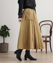 GOAミリタリースカートベージュ.おまけストール付き。 GOAミリタリースカートベージュ.おまけストール付き。