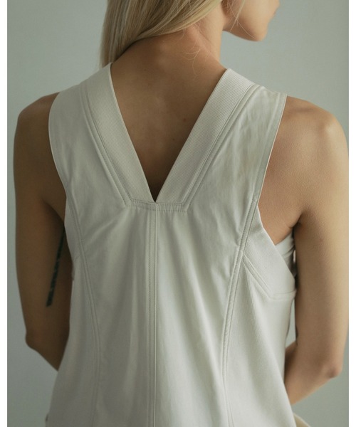 セール】Drawstring Vneck Combinaison（サロペット