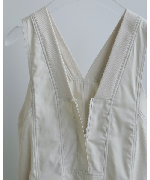 セール】Drawstring Vneck Combinaison（サロペット