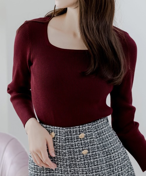 (取寄) ニックゾー レディース ニット ウェーブ セーター タンク women Knit Waves 2025年骨格ウェーブに似合うおすすめニット5選ユニクロ他