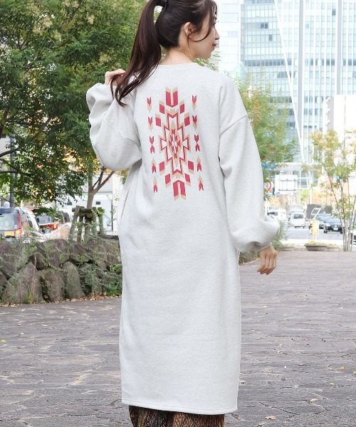 ナバホバックプリントワンピース（ワンピース）｜チチカカ（チチカカ）