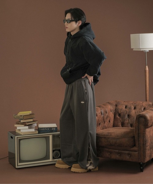 サイド迷彩スウェットパンツ（スウェットパンツ）｜sedacle（セダクル