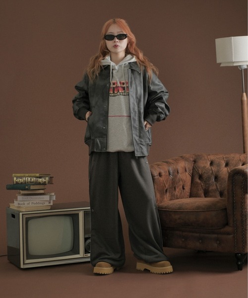 sedacle(セダクル)の「サイド迷彩スウェットパンツ(スウェットパンツ・メンズ・チャコールグレー/グレー・LARGE/MEDIUM/SMALL)」の6枚目の写真