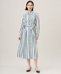 ストライププリント ワンピース