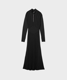 CINOH | 【CINOH/チノ】別注 ZIP KNIT DRESS/ジップニットワンピース(ドレス)