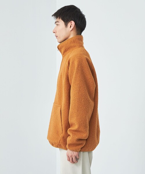 【セール】Morley ボア ハーフジップ プルオーバー（その他トップス）｜green label relaxing（グリーンレーベルリラクシング）