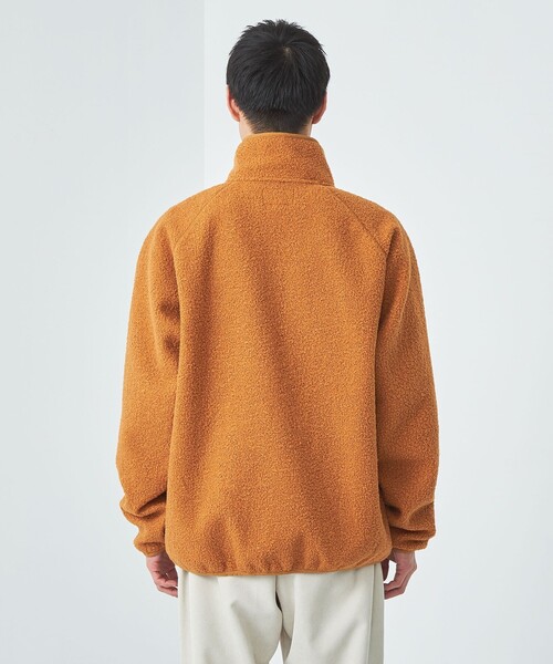 【セール】Morley ボア ハーフジップ プルオーバー（その他トップス）｜green label relaxing（グリーンレーベルリラクシング）