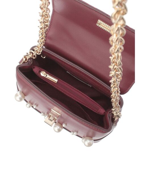 RESEXXY(リゼクシー)の「パールポイントキルティングバッグ(ショルダーバッグ・レディース・レッド/ブラック・FREE)」の22枚目の写真