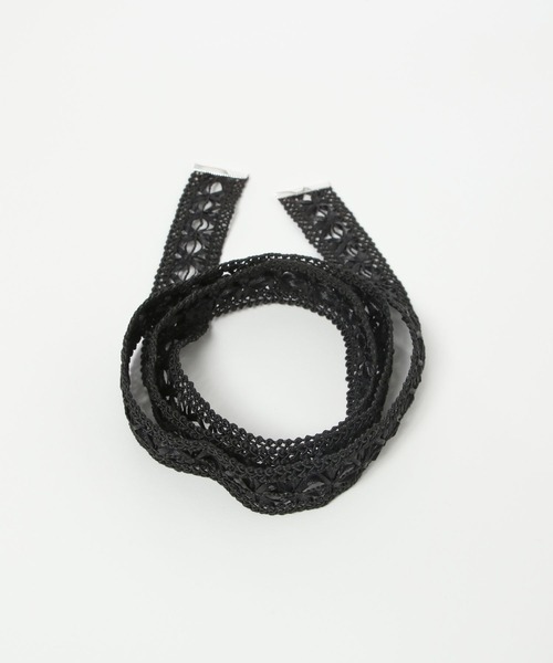 HARE（ハレ）の「マルチWAYレースリボンチョーカー(HARE)（チョーカー・レディース・ブラック/ホワイト・FREE）」の8枚目の写真