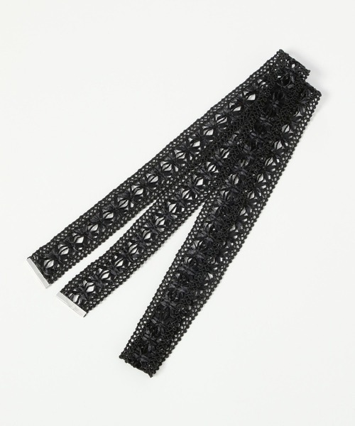 HARE（ハレ）の「マルチWAYレースリボンチョーカー(HARE)（チョーカー・レディース・ブラック/ホワイト・FREE）」の10枚目の写真