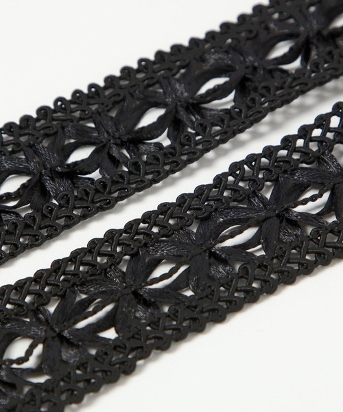 HARE（ハレ）の「マルチWAYレースリボンチョーカー(HARE)（チョーカー・レディース・ブラック/ホワイト・FREE）」の11枚目の写真