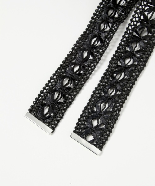 HARE（ハレ）の「マルチWAYレースリボンチョーカー(HARE)（チョーカー・レディース・ブラック/ホワイト・FREE）」の3枚目の写真