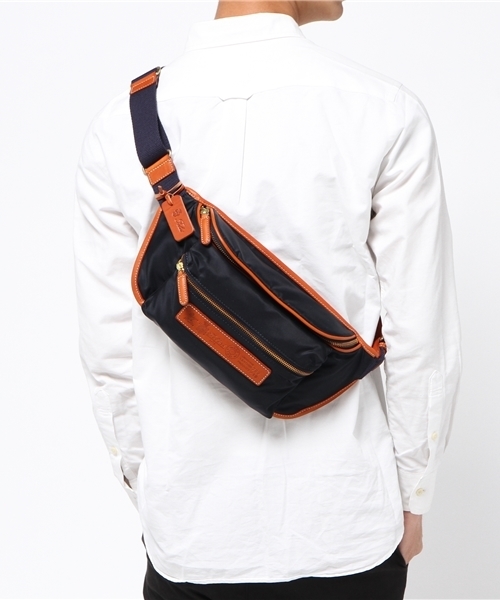 Felisi(フェリージ)の「Felisi / "799/10/DS "ウェストバッグ(ボディバッグ/ウエストポーチ・メンズ・ネイビー/カーキ/インディゴブルー・ONE SIZE)」の10枚目の写真