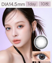 CRUUM（クルーム）の「CRUUM 1day アイシードール（10枚入り）（コンタクトレンズ・カラコン）」