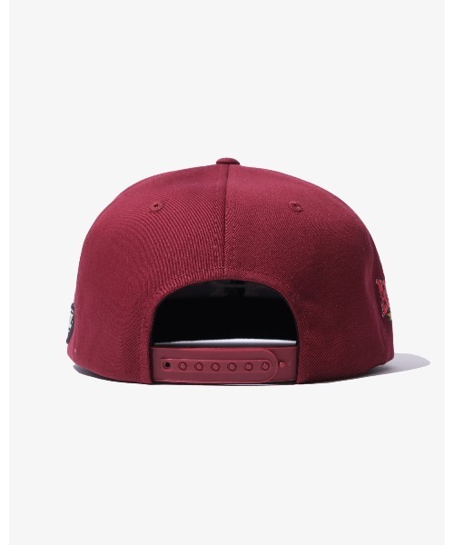 KEBOZ（ケボズ）の「EFG SNAPBACK CAP（キャップ・メンズ・ブラウン/バーガンディー/ブラック/オリーブ・FREE）」の6枚目の写真