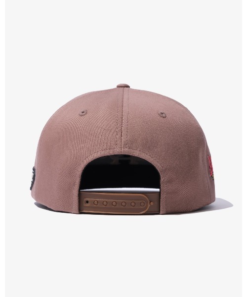 KEBOZ（ケボズ）の「EFG SNAPBACK CAP（キャップ・メンズ・ブラウン/バーガンディー/ブラック/オリーブ・FREE）」の10枚目の写真