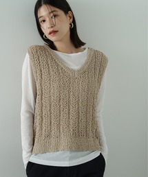 N.（N. Natural Beauty Basic）（エヌエヌナチュラルビューティーベーシック）の「スカシアミニットベスト（ベスト・レディース）」