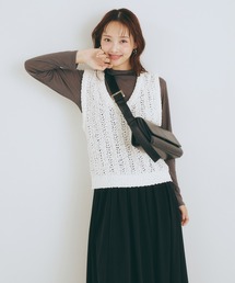 N.（N. Natural Beauty Basic） | スカシアミニットベスト(ベスト)