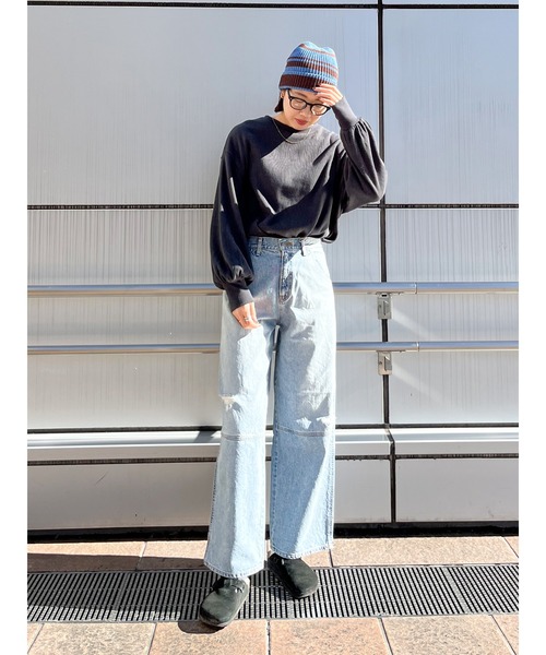 ungrid ロンスプ Ungrid SALE60%OFF アングリッド ungrid トップス 秋冬 シアー