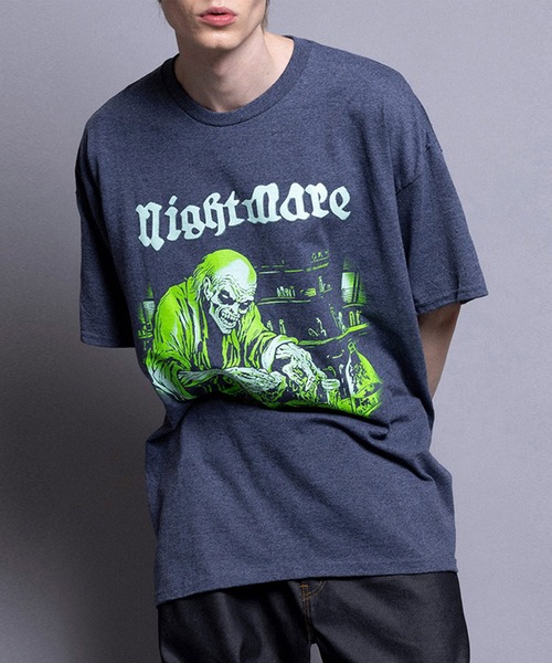 MILKBOY(ミルクボーイ)の「NIGHTMARE Tシャツ(Tシャツ/カットソー・メンズ・B/C/A・L/M)」の2枚目の写真