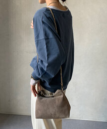 DouDou | スエードハンドルバッグ(ショルダーバッグ)