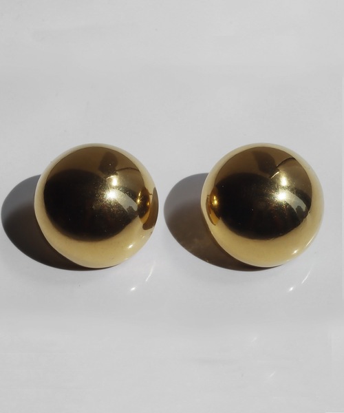 abaskdesign(アバスクデザイン)の「金属アレルギー対応 メタルボタンピアス(ピアス(両耳用)・レディース・ゴールド/シルバー・FREE)」の12枚目の写真
