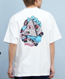 SANTA CRUZ（サンタクルーズ）の「SANTACRUZ/サンタクルーズ 半袖Tシャツ バックプリント KNIBBS INVASION HAND S/S TEE 502252407（Tシャツ/カットソー・メンズ）」