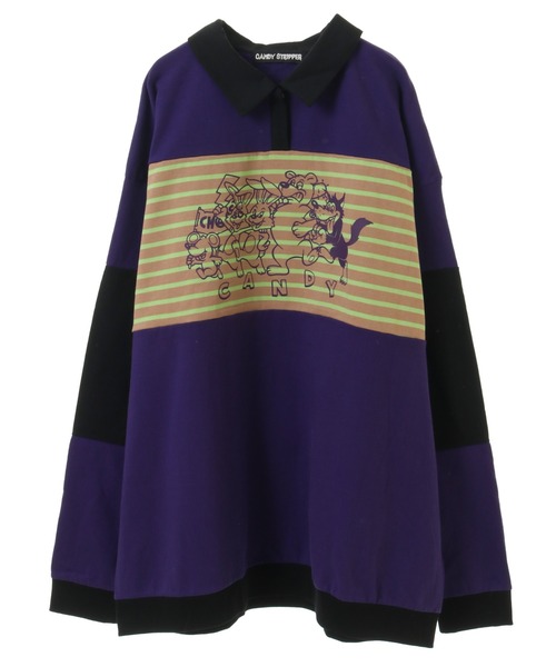 tシャツ CANDY FRIENDS POLO トップス レディース メンズ セール】CANDY FRIENDS POLO トップス（Tシャツ/カットソー