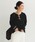 ATON�i�G�C�g���j�́u�y�ʒ��zATON / DRY COTTON JERSEY �����O�X���[�u T�V���c�iT�V���c/�J�b�g�\�[�j�v�b�u���b�N