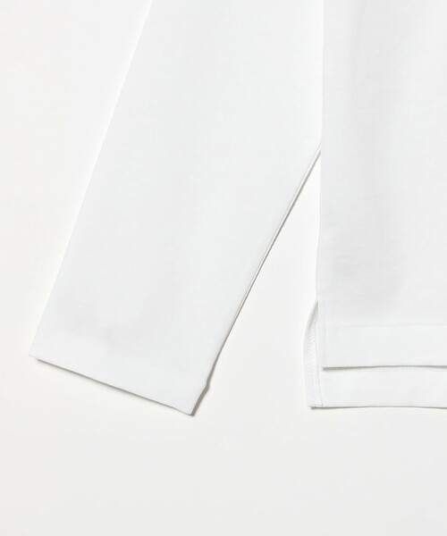 ATON（エイトン）の「【別注】ATON / DRY COTTON JERSEY ロングスリーブ Tシャツ（Tシャツ/カットソー・レディース・ホワイト/ブラック・ONE SIZE）」の15枚目の写真