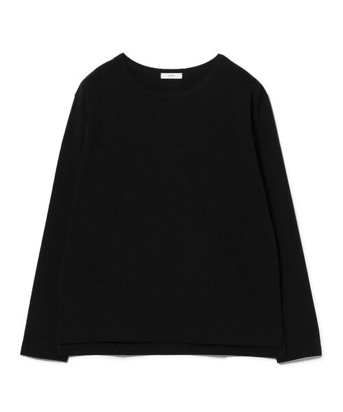 tシャツ 「別注」ATON / DRY COTTON JERSEY ロングスリーブ Tシャツ レディース ATON tシャツ 「別注」ATON / DRY COTTON JERSEY ロングスリーブ