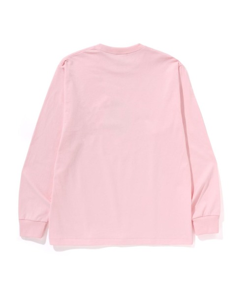 【A BATHING APE】エイプAPECOLLEGE TEEロンT A BATHING APE(アベイシングエイプ) ロングスリーブTシャツ