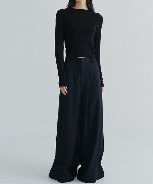 トップス Compact Smooth Knit TODAYFUL（トゥデイフル）の「【TODAYFUL/トゥデイフル】Compact